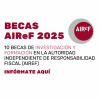 Becas AIReF 2025