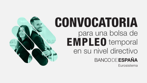 CONVOCATORIA BOLSA DE EMPLEO TEMPORAL BANCO DE ESPAÑA 